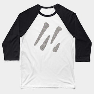 Minimal Stripe - Pattern Ornament Baseball T-Shirt